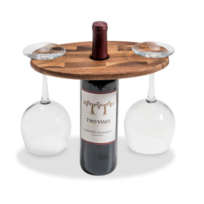 Outdoor Wine Glass Caddy