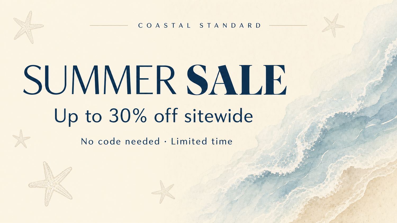 End of Summer Sale