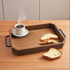 SOGA 39.1x25.4x5cm Paulownia Wood Serving Tray