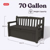 70 Gallon Outdoor Storage Bench Box