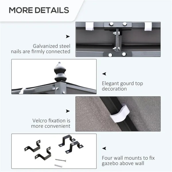 Canopy That Sheds Water