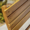 Acacia Wood Folding Outdoor Dining Chair, Set of 2