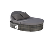 Rattan Round Daybed with Adjustable Backrests