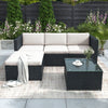 Coastal Corner Sofa Patio Set
