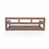 Acacia Wood Porch Swing Bed — Twin Size