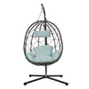 Wicker Egg Chair with Stand — Classic Hang