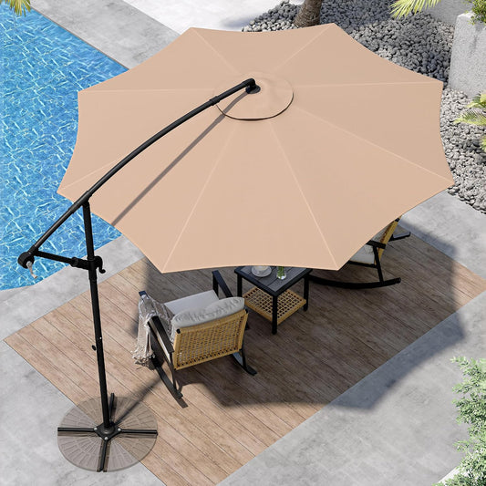 10 Ft Offset Cantilever Patio Umbrella Replacement Canopy