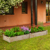 Fir Wood Raised Garden Bed for Patio and Balcony