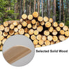 52-Inch Solid Wood 3-Blade Ceiling Fan with Light & Remote