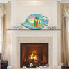 Fish Coastal Door Decor - Handcrafted Wood Wall Hanger