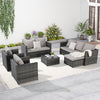 Outdoor Patio Seating Set 6-piece set with Cushions for Patio, Garden