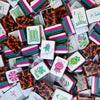 American Mahjong Set — Leopard 4-Layer Acrylic, 160 Tiles