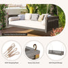 Acacia Porch Swing Bed — Twin Size