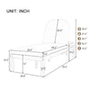 Acacia Chaise Lounge — 5-Position Adjustable