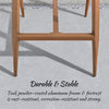 Counter-Height Rattan Bar Stools, Set of 4