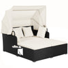 Rattan Daybed with Canopy