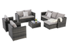 Outdoor Patio Seating Set 6-piece set with Cushions for Patio, Garden