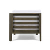3-Piece Outdoor Loveseat Set with Coffee Table, Acacia Wood
