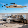 10 Ft Round Offset Patio Umbrella