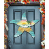Starfish Coastal Door Decor by G. DeBrekht - Coastal Holiday Decor - 8198531H