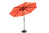 10 Ft 3-Tier Auto-Tilt Patio Umbrella, Orange