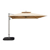 10 X10  Square Cantilever Umbrella With Center Pole
