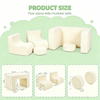 Kids Modular Foam Sofa Set with Table and Chairs