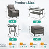 Comfortable Outdoor Swivel Rocker Patio Chairs Set-1