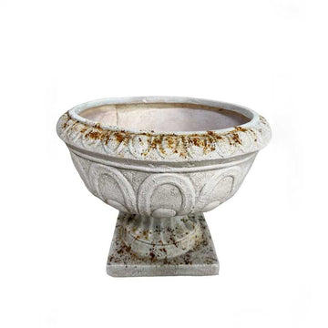 Rust-Finish MGO Garden Urn Planter