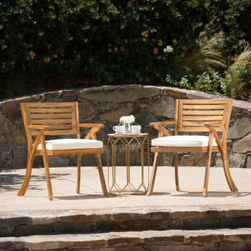 Hermosa Acacia Dining Chairs — Set of 2