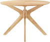 Crossroads 71-Inch Oak Oval Dining Table, Mid-Century