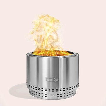 Herqs smokeless firepit - chief - smokeless fire pit - smokeless fire pit - for large gardens - ⌀ 68 cm