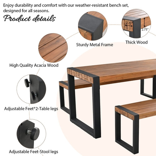 Durable Acacia Construction