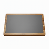 13x9 Acacia Wood & Slate Charcuterie & Serving Board