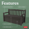 70 Gallon Outdoor Storage Bench Box