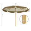 Market Patio Umbrella — 9 ft