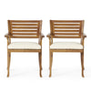 Hermosa Acacia Dining Chairs — Set of 2