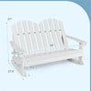 Kids' Solid Fir Wood Outdoor Rocking Chair