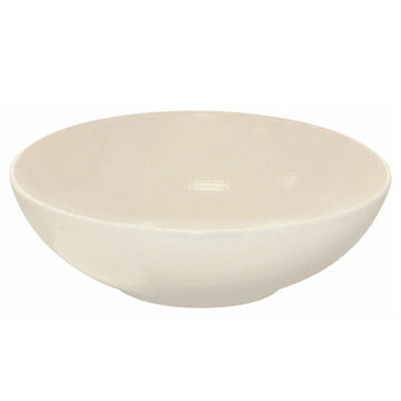Modulo Nature Stoneware Salad/Serving Bowl, Deep 9.5" - Kaolin