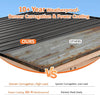 10x12 Cedar Gazebo Gray Weatherproof Sloped Roofing-4