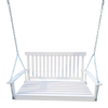 Porch Swing Bench — White