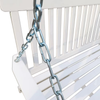 Porch Swing Bench — White