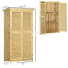 Garden Storage Shed — 5' × 3'