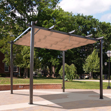 10' x 10' Aluminium Outdoor Pergola Gazebo Backyard Canopy