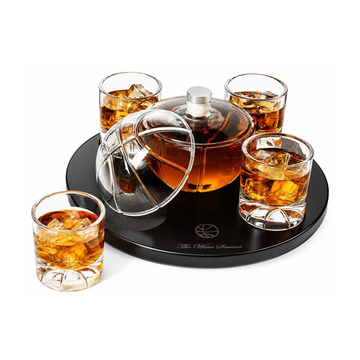 Basketball Decanter Set Premium Barware Gift Elegant Drinkware Collection-0