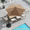 9 x 8.2 ft Cantilever Offset Patio Umbrella