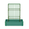 2-in-1 Raised Garden Bed with Arched Trellis, 4x2 ft