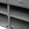 Garden Potting Bench with Storage — Gray