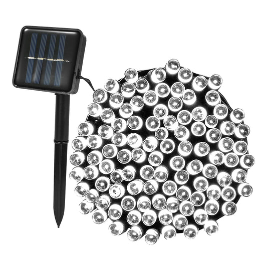 Solar Fairy String Lights — 12M / 8 Modes