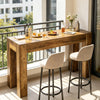 Farmhouse Wooden Bar Table